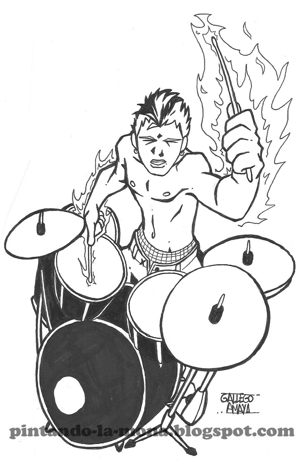DIBUJO PUNK dibujo punk: