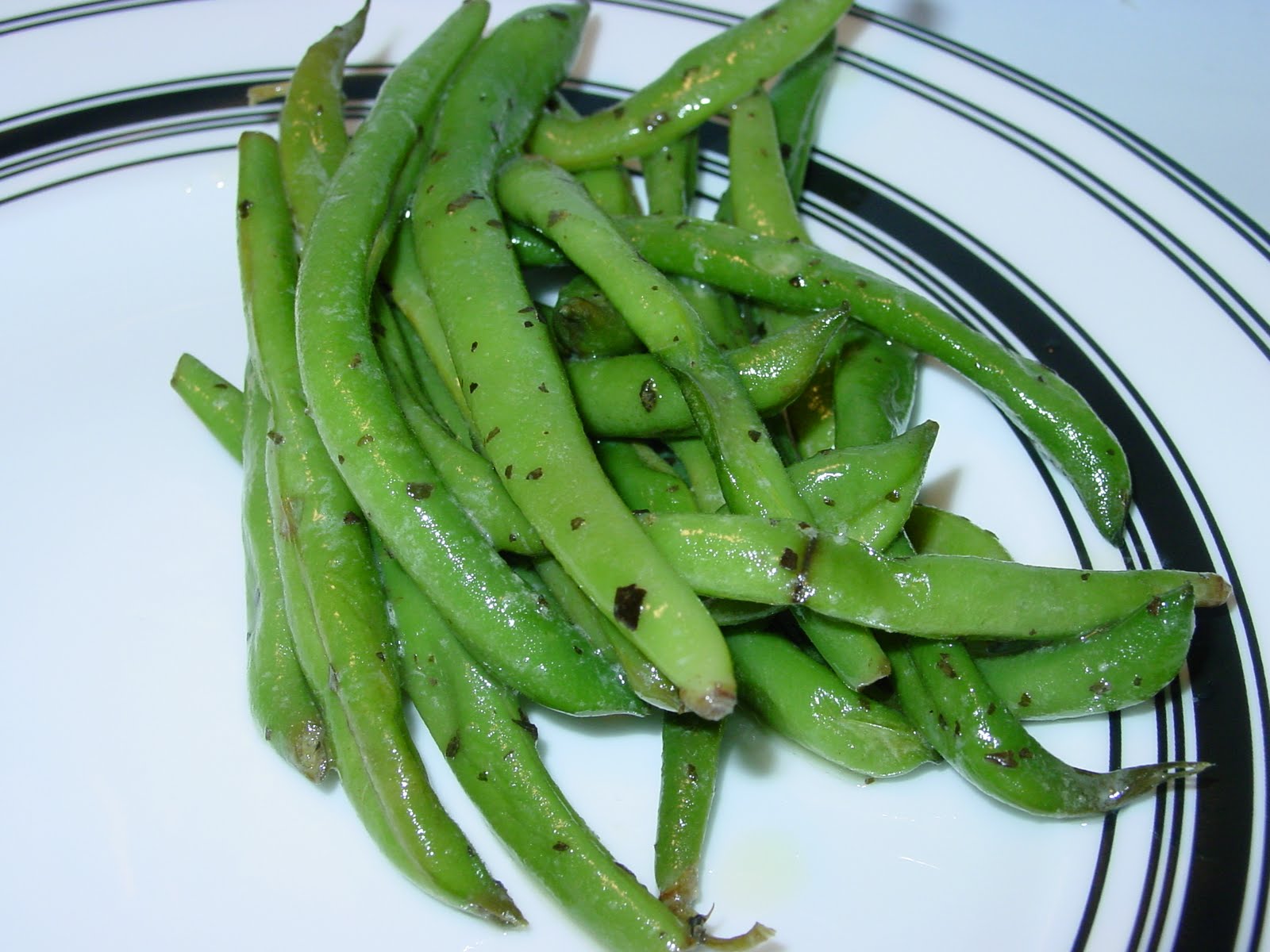 One Day At A Time From My Kitchen To Yours Fresh Green Beans with a