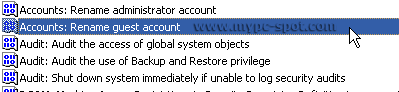 Rename Guest Account