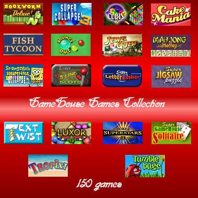 150 full gamehouse games pc download
