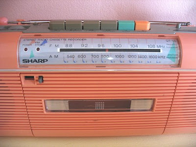 plastic radio