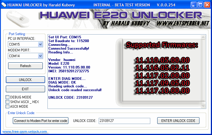 Download Huawei C3200 Unlock Free Software