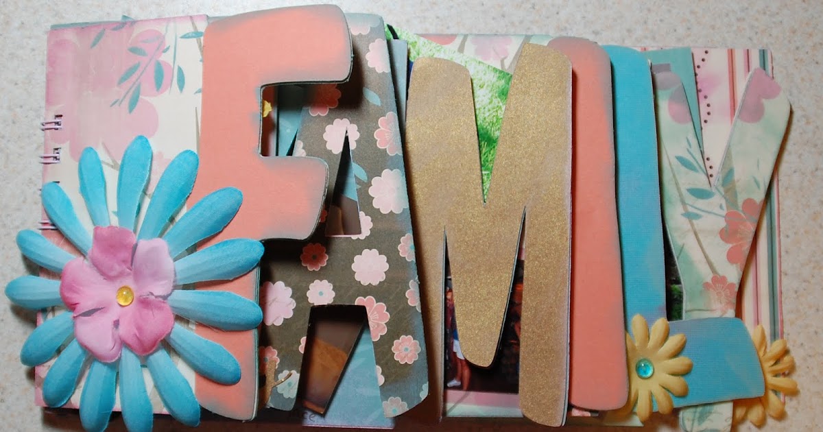 Rather B Scrappin: Family Word Book