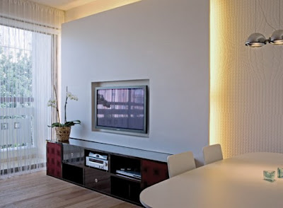 Elegant Color and the Flat Stunning Style Apartment in Israel