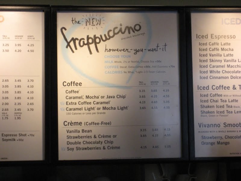 Guide to Starbucks New Customizable Frappuccino Brand Eating
