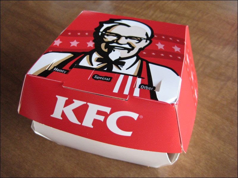 Review KFC Popcorn Chicken Snack Box Brand Eating