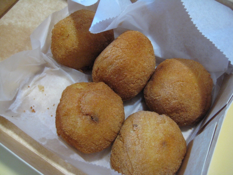 Local Review Porto's Bakery Potato Ball Brand Eating