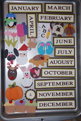 Cookie Sheet Calendars
