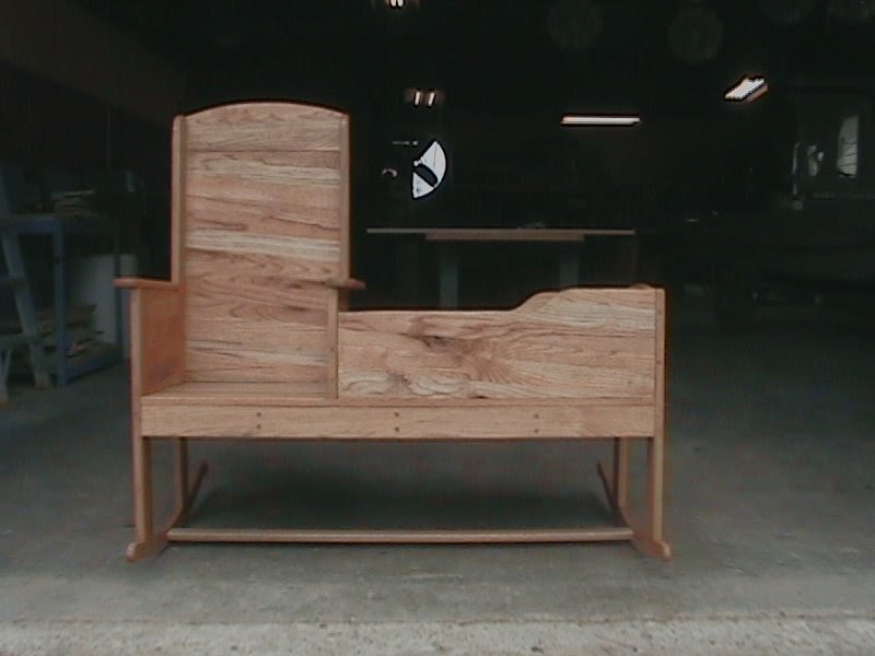 rocking chair cradle combo