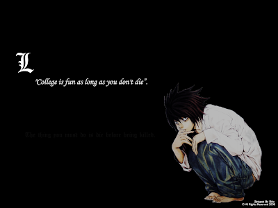 death note l wallpaper. 4) Death Note-L