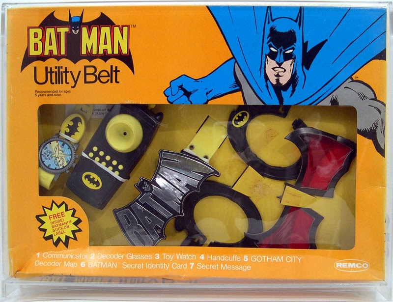 Fully Jointed Play Figures All Time Favorite Batman Utility Belt from