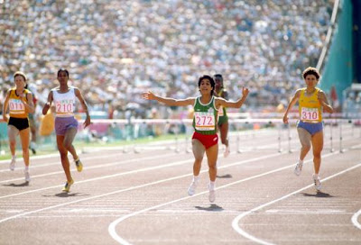 Nawal El Moutawakel - Los Angeles 1984