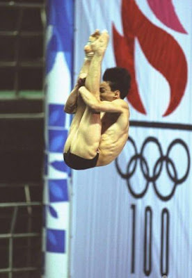 Atlanta 1996 - Xiong Ni, campeón en saltos de trampolín