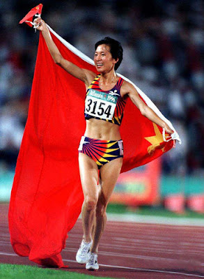 Atlanta 1996 - Wang Junxia, campeona en los 5.000 metros