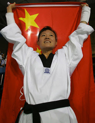 Atenas 2004 - Luo Wei, campeona en taekwondo (-67 kg)