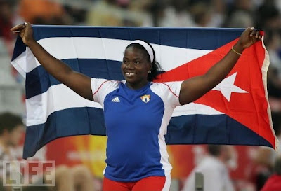 Yarelis Barrios, plata en lanzamiento de disco