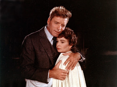 Burt Lancaster y Jean Simmons en Elmer Gantry (1960)