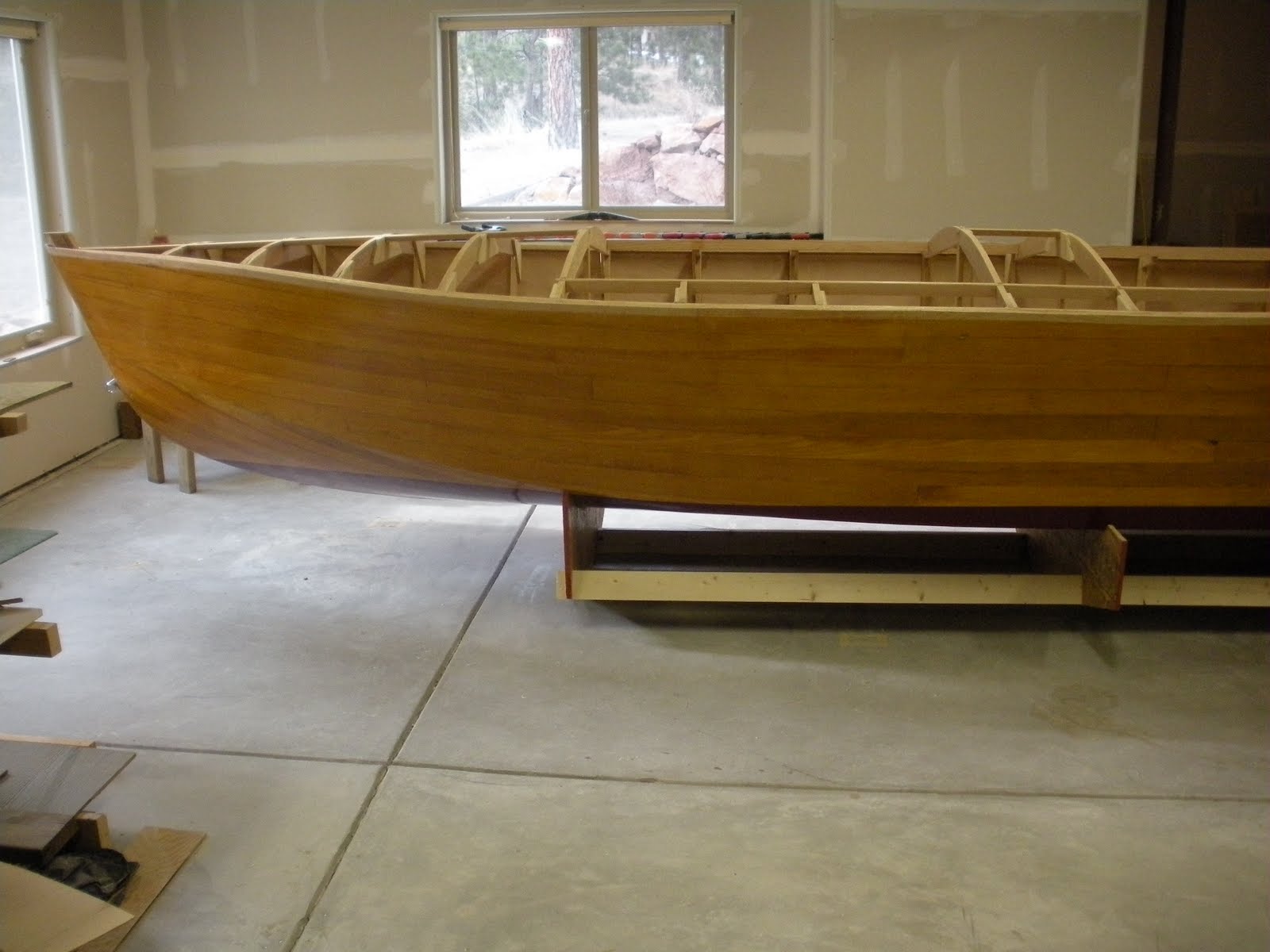 New build hull turnover Boat Design Net