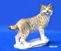 bobcat figurine statue