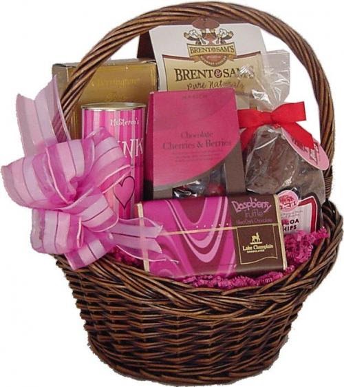 Cool Pink. Cool Pink Gift Baskets