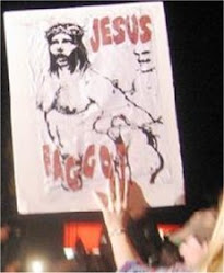 Too blasphemous: Homosexuals sodomize image of Jesus Christ