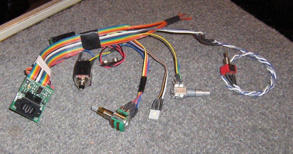 Daily Guitar Repair: Wiring harness for you to put in or for us to put in.