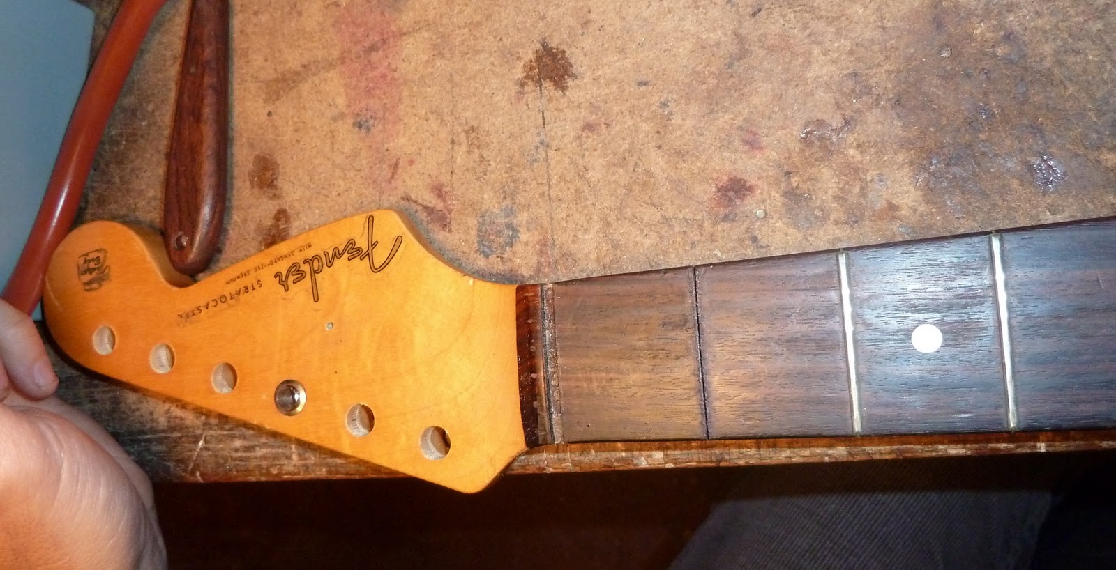 Daily Guitar Repair Strat Truss Rod Repair, or what happens when the