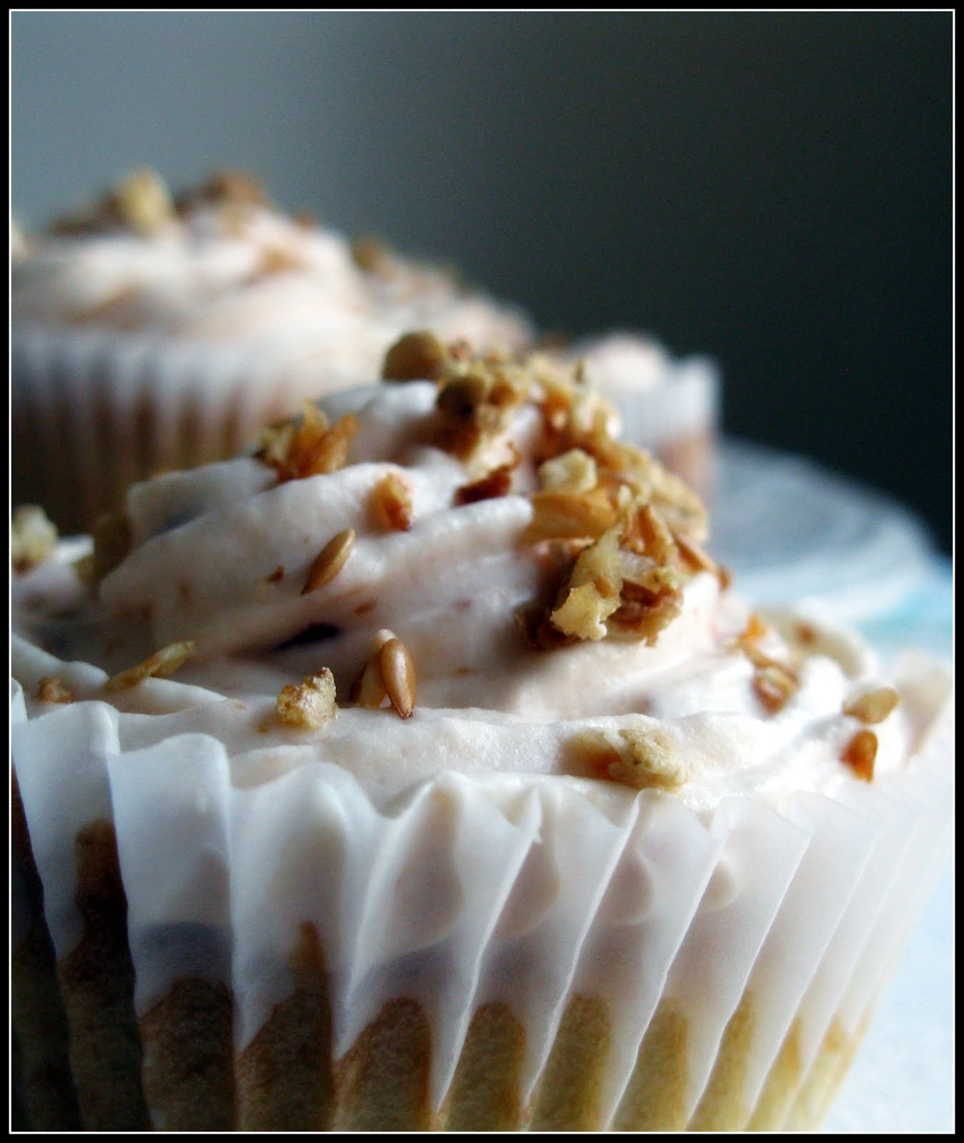 A Whisk and A Prayer Taste and Create Peach Cobbler Cupcakes