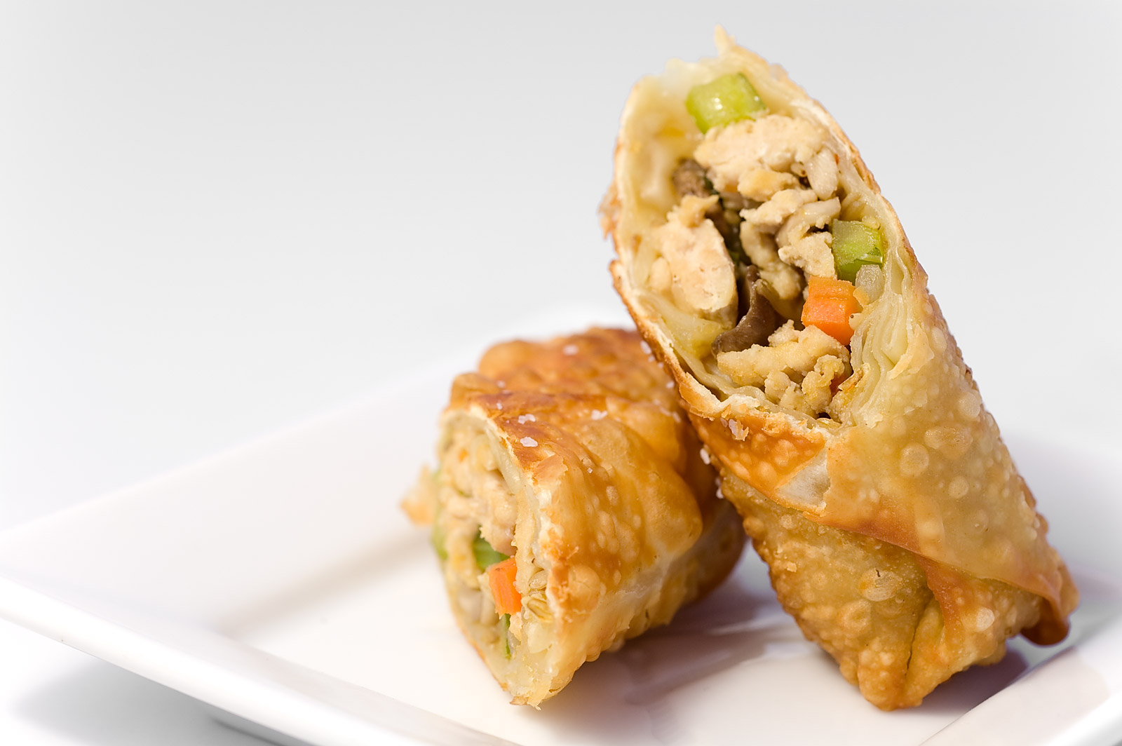 The Hungry Mama... Chicken Egg Rolls