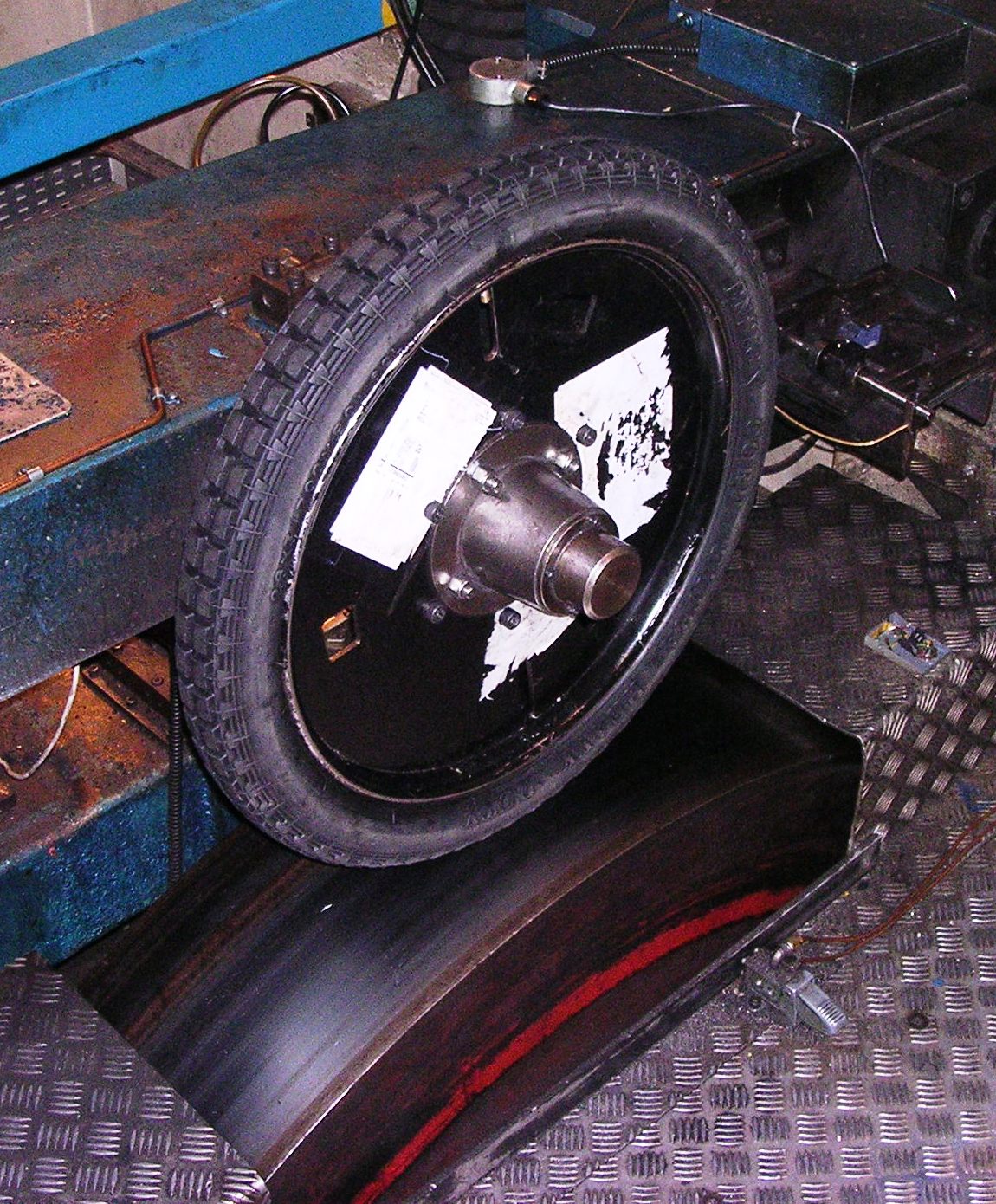 Vintage Tyres Rigorous Testing of Waymaster Cord Beaded Edge Tyres