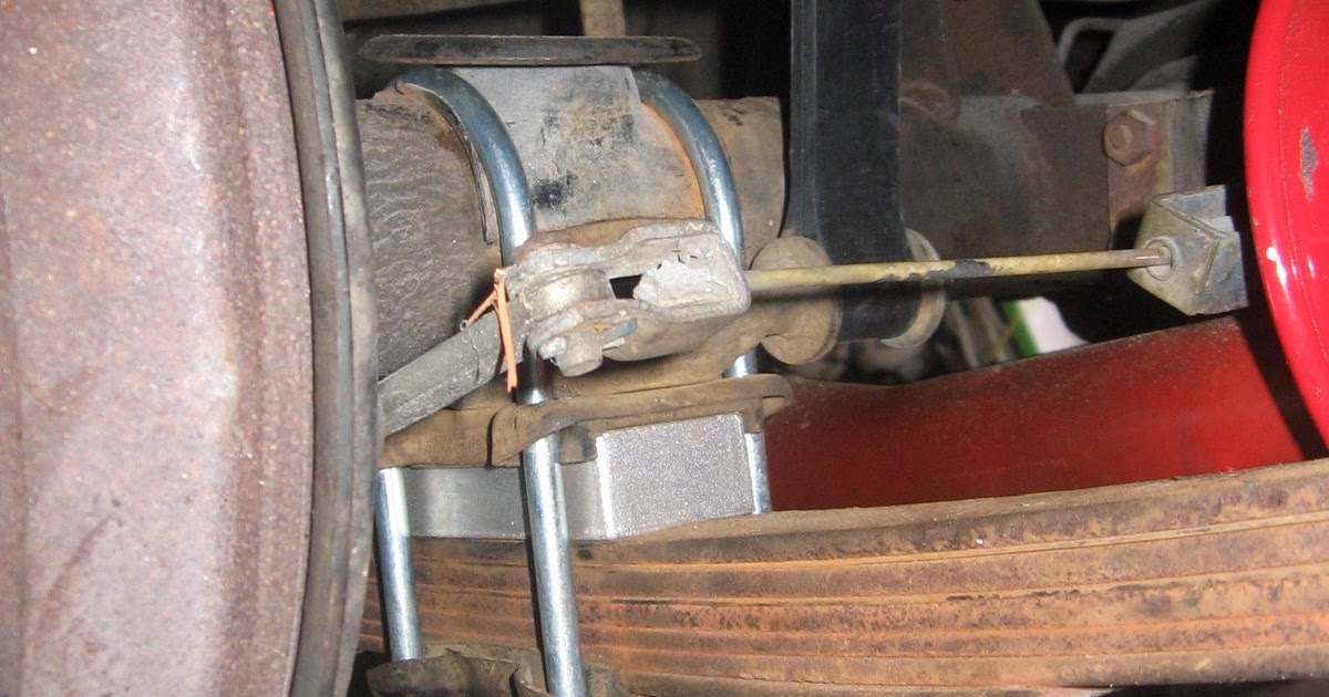 1977 MGB Lowering the car.