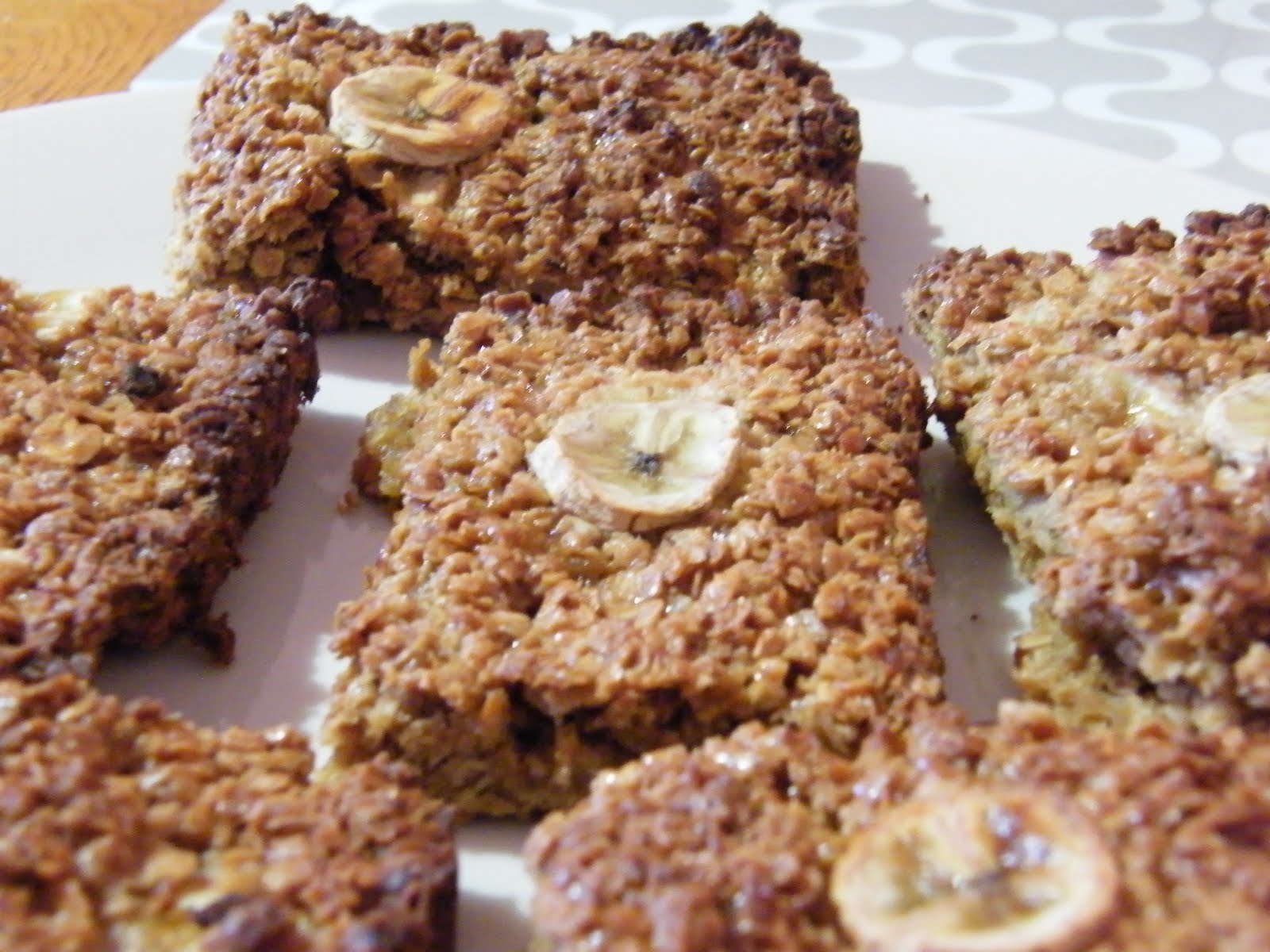 banana flapjack