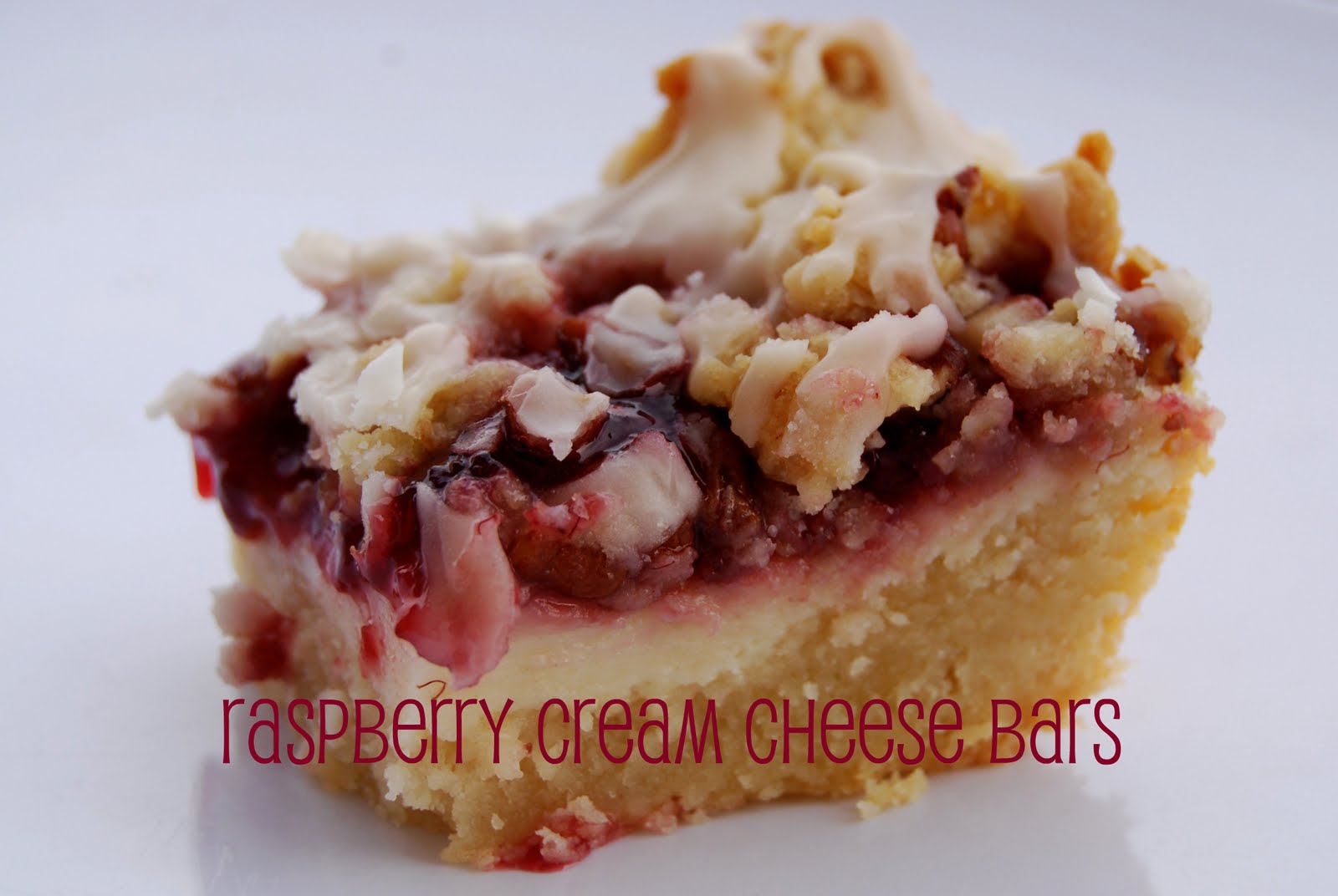 To. Die. For. Recipes Raspberry Almond Cream Cheese Bars