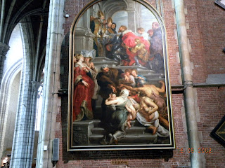Картина П.Рубенса в соборе Гента
