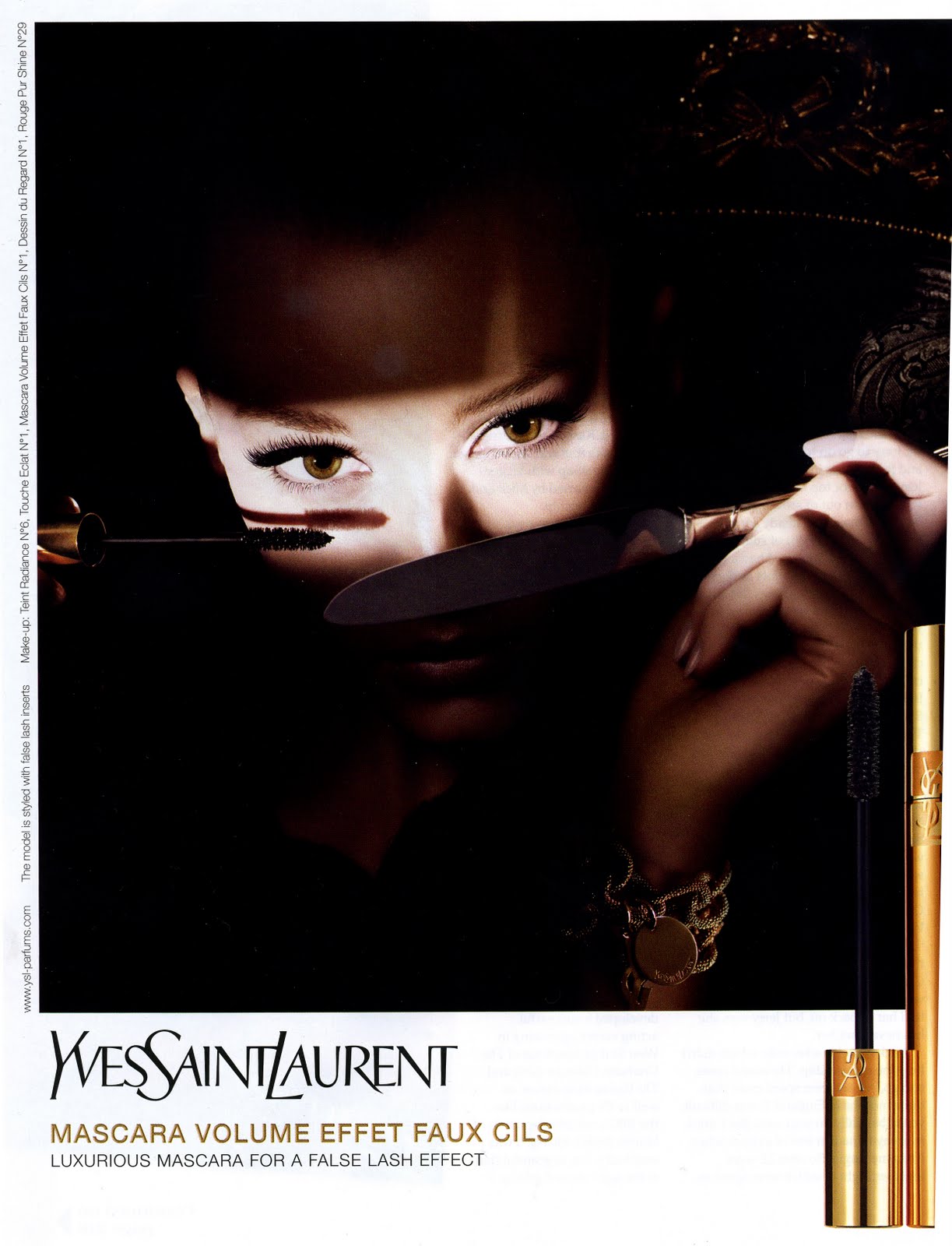 CNS media blog Analysis of Yves Saint Laurent advert.