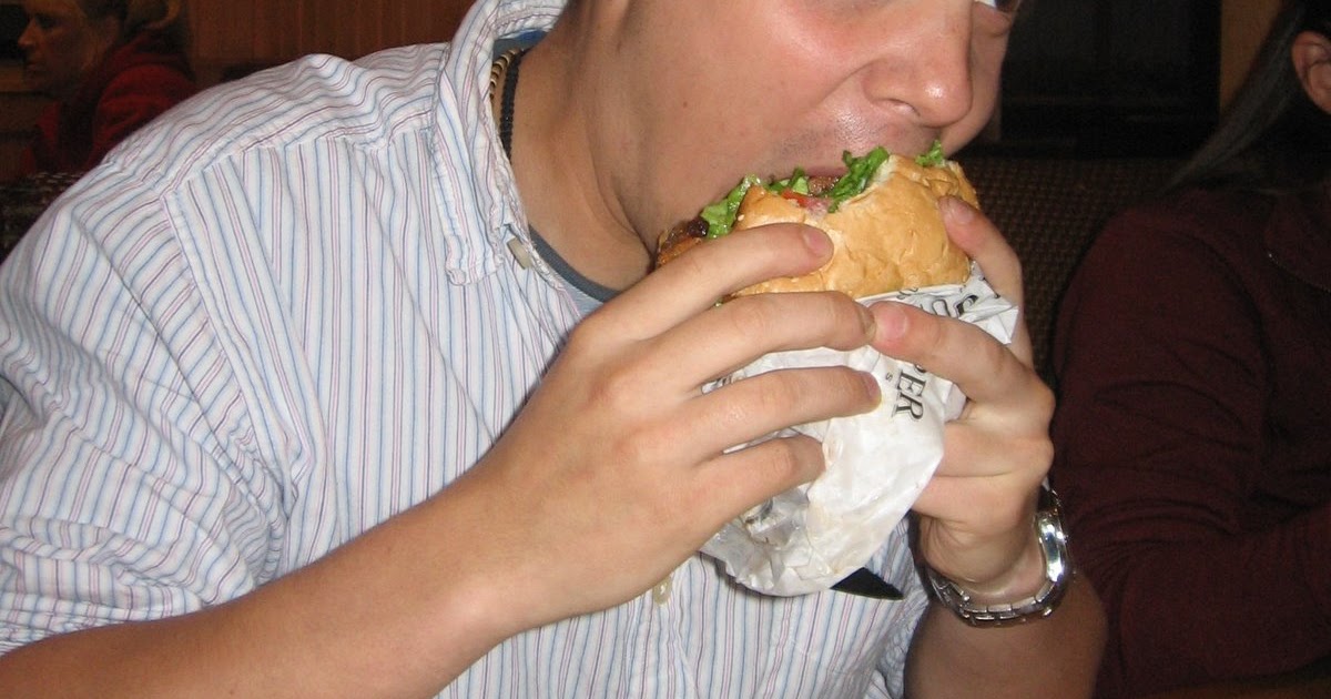 Northwest Ladybug It's Called a "Widow Maker" Burger...