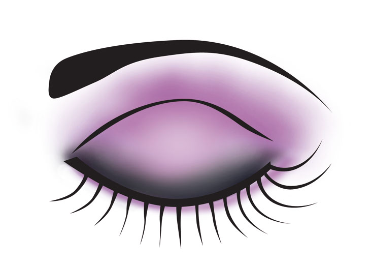 The Rimmel London Look Dark Angel eye makeup tutorial