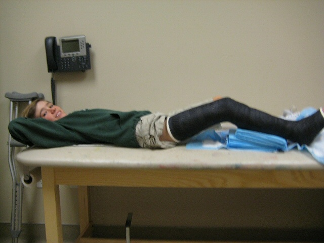Broken Pelvis Cast