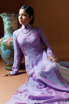 Viet Trinh in aodai