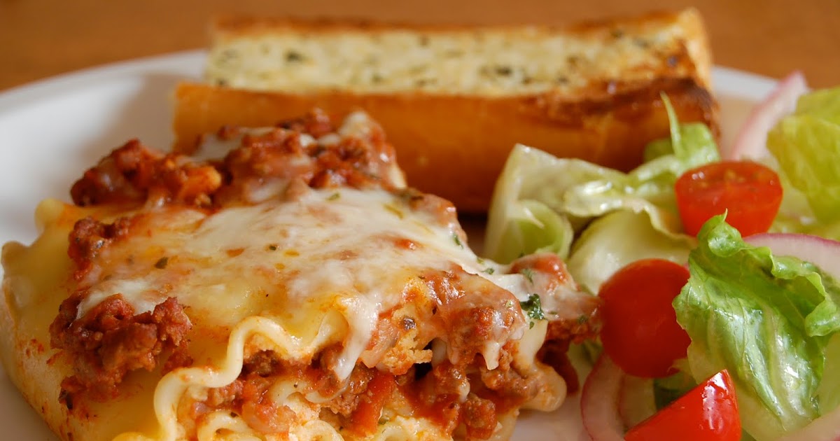 Chef Mommy Classic Lasagna Rolls