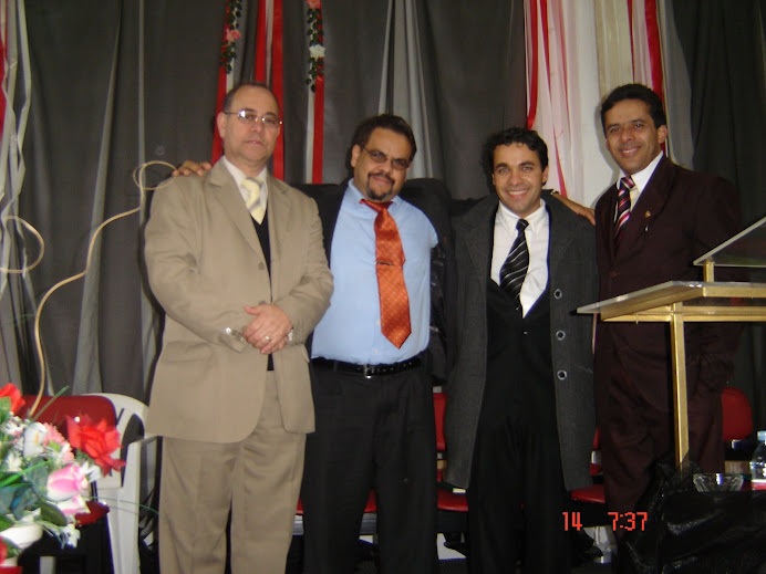 Pastor Paulo,Pastor Marcos e pastor João Bosco