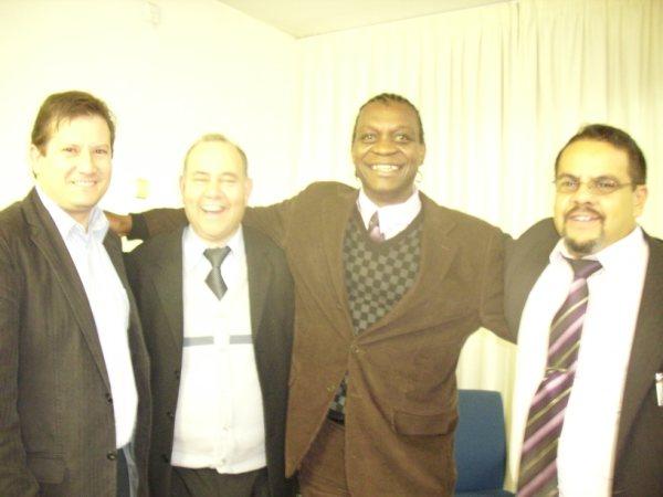 Pastor Gílson,Pastor Paulo Roberto,Ev.Pombal e Bispo Marcos Gonçalves