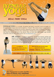 yoga iyengar regular plus class