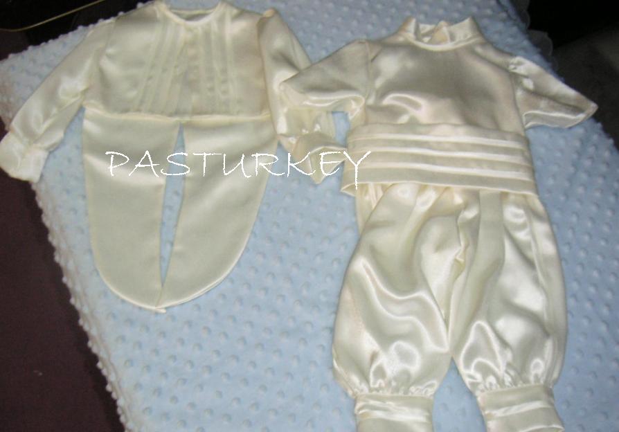 PASTURKEY FRAGLI ERKEK BEBEK MEVLÜT KIYAFETİ