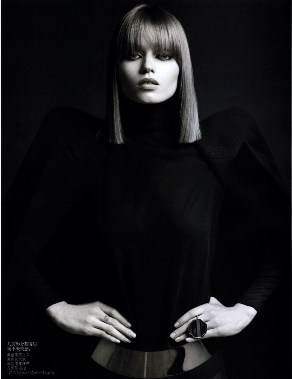Abbey Lee Kershaw by Hedi Slimane for Vogue China August 2010 Abbey Lee Kershaw by Hedi Slimane for Vogue China August 2010