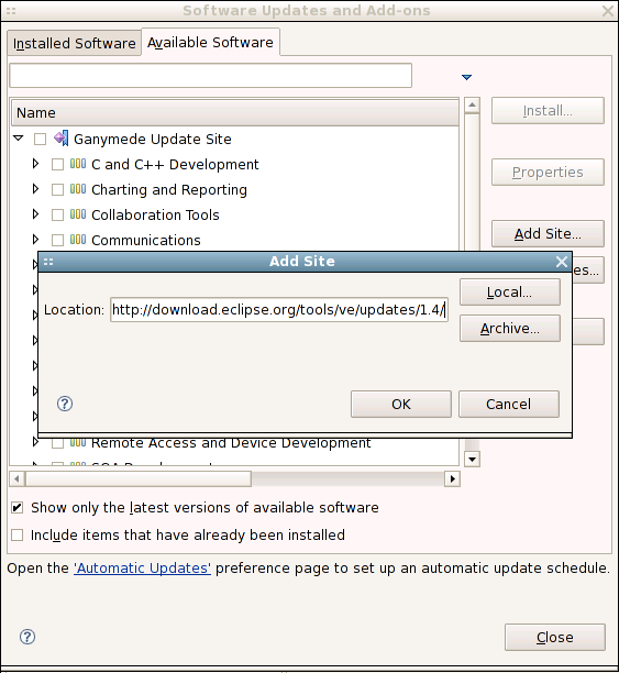 [VE1.4-UpdateSite-Ganymede-Screenshot0.png]