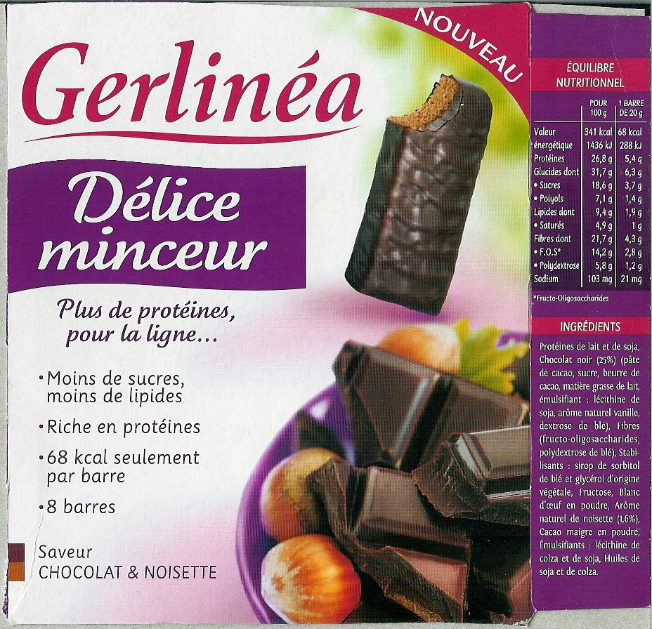 Mincir et Sport: Gerlinéa Délice minceur protéine saveur Mincir et Sport: Gerlinéa Délice minceur protéine saveur