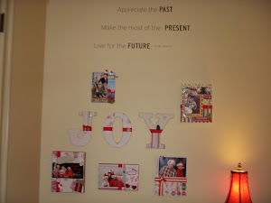My Christmas Card Wall