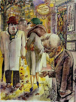 Grosz, Berlin Street Scene, 1930