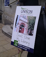 Outside Brixton Library, Lambeth